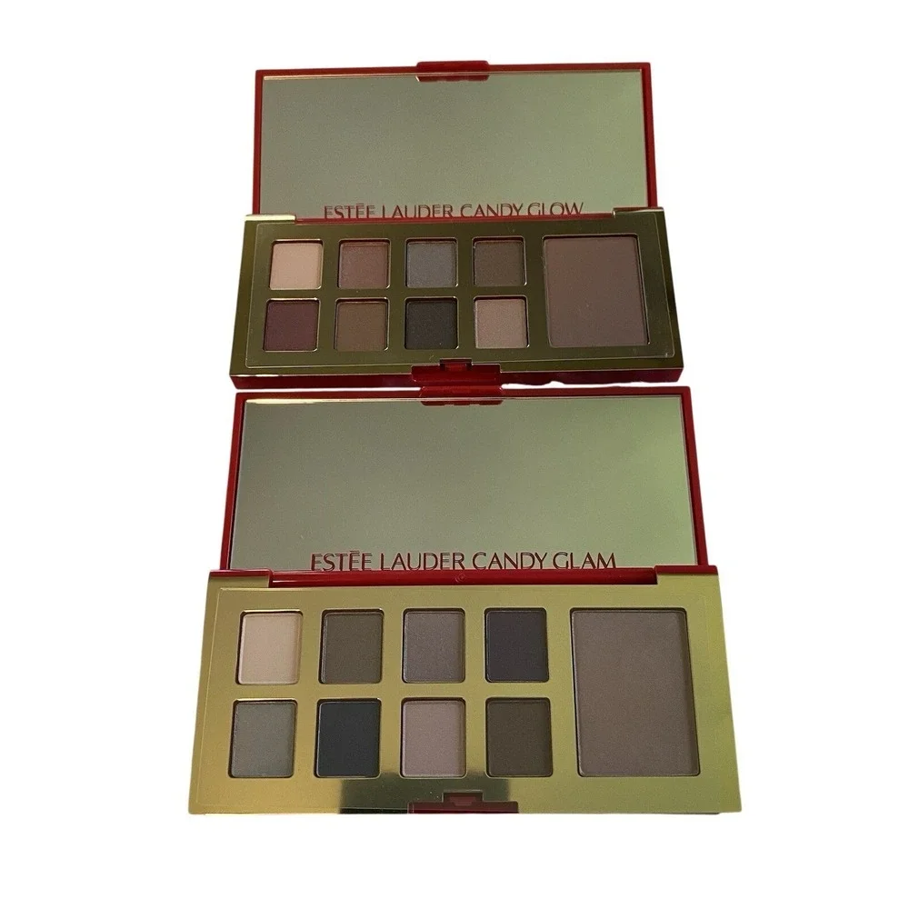 2 Estee Lauder Pure Color Envy Eyeshadow Cheek Palette CANDY GLAM & GLOW NWOB